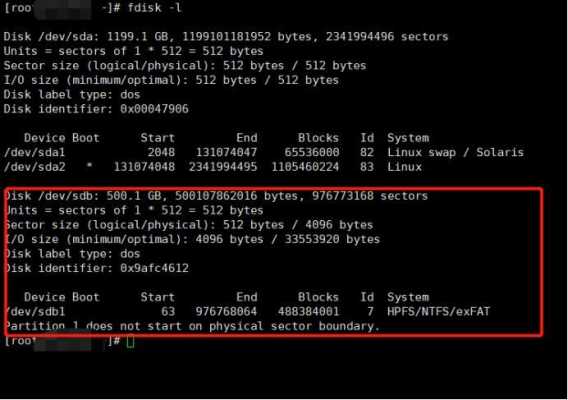 linux开机自动挂载ntfs硬盘的简单介绍-图3