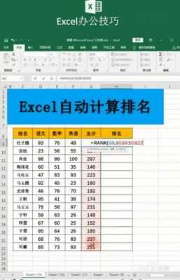 Excel排名次自动填写名词（excel怎么填写排名）-图2