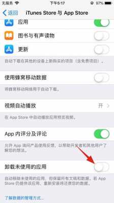 iphone自动卸载未使用的app（苹果自动卸载未使用的应用）