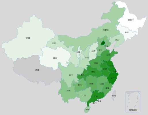 excel版中国数据地图（excel中国地图分布图）-图3