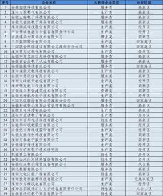 安徽省大数据（安徽省大数据企业名单）